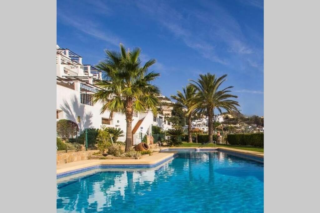 Penthouse With Large Terrace And Roof Solarium, With Amazing Sea Views Apartment Mojacar Exterior photo