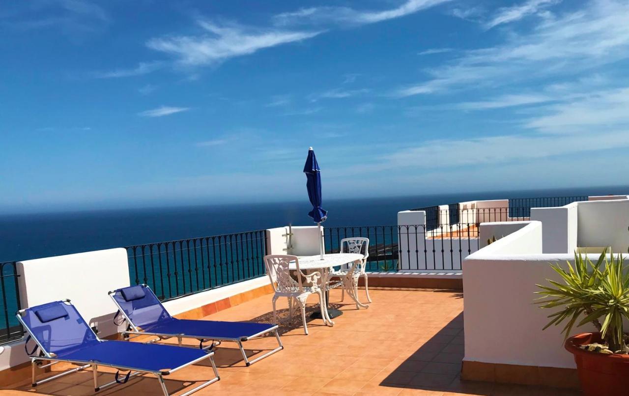 Penthouse With Large Terrace And Roof Solarium, With Amazing Sea Views Apartment Mojacar Exterior photo